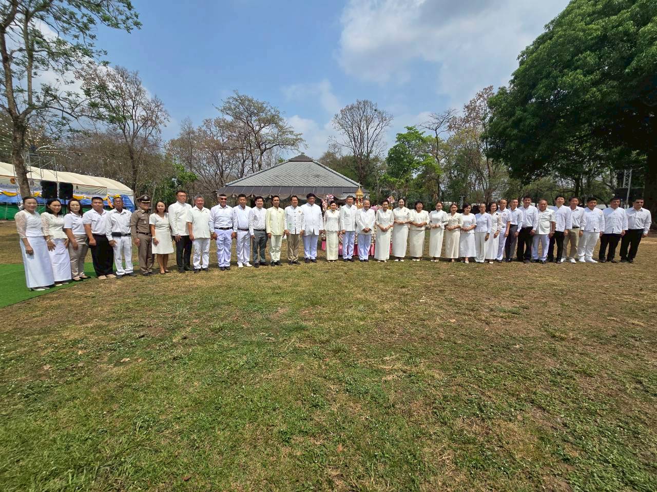 title - วันที่ 24 กุมภาพันธ์ 2569 นายวิทูล ประดิษฐบุญ พร้อมด้วย เจ้าหน้าที่ ส.ป.ก.ปราจีนบุรี เข้าร่วมพิธีบวงสรวงงานเทศกาลมาฆปูรมีศรีปราจีน ครั้งที่ 40